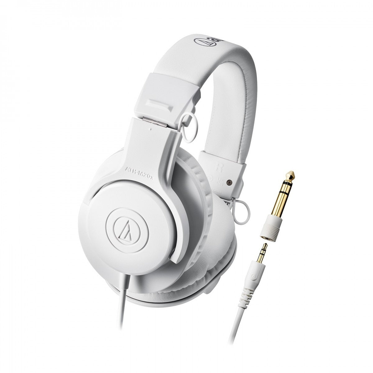 Audio-Technica ATH-M20x Professional Monitor Headphones, White