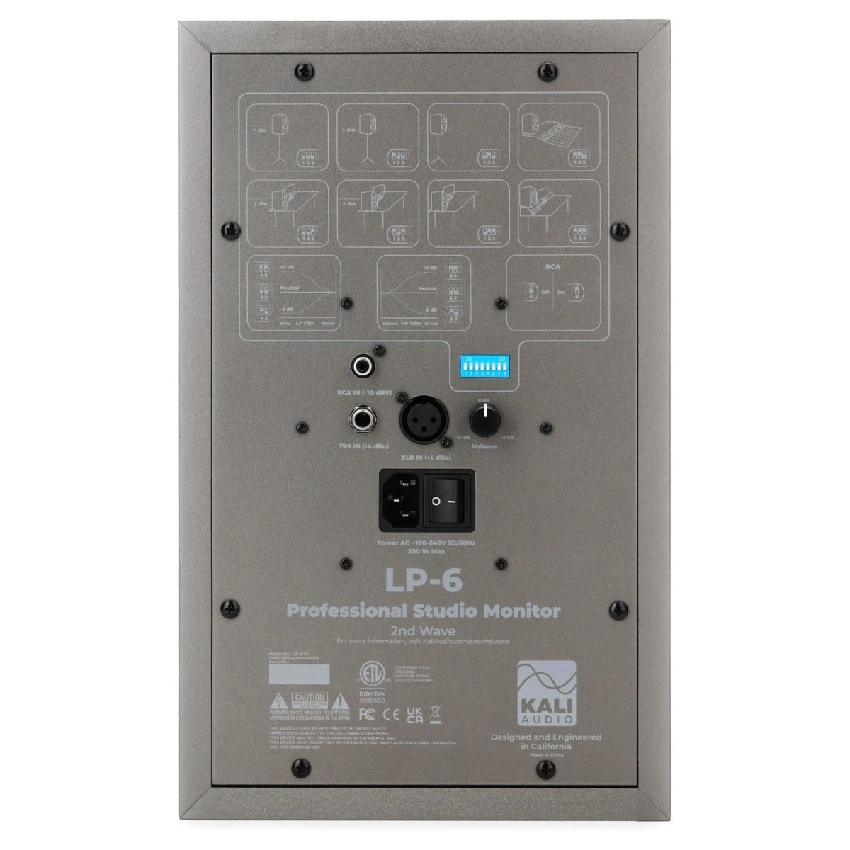 Kali Audio LP-6 2nd Wave (Pair), Grey