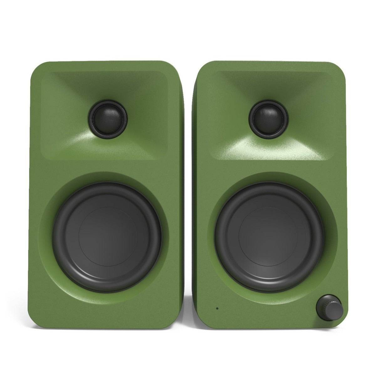 Kanto Ora Powered Reference Desktop Speakers with Bluetooth, Moss