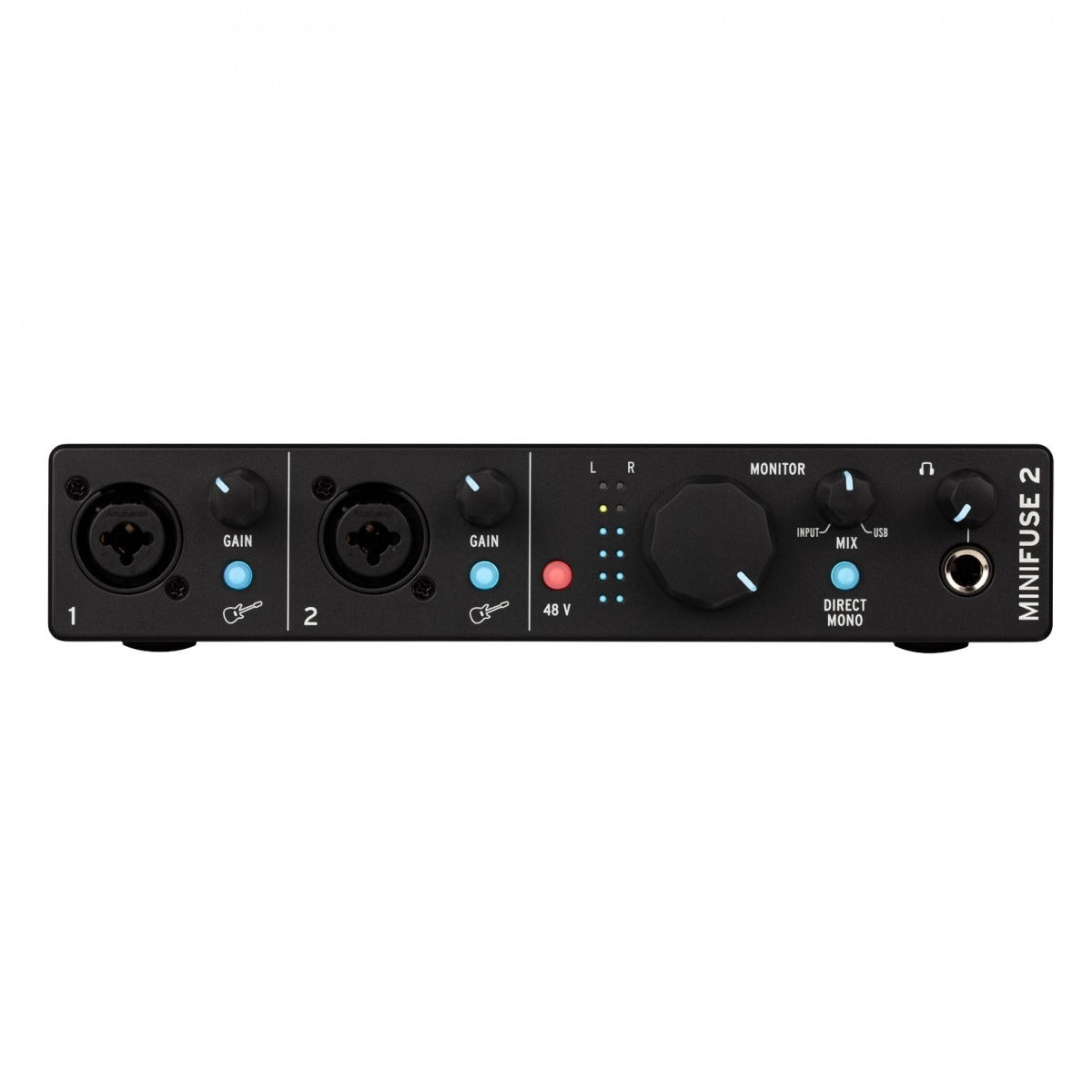 Arturia MiniFuse 2 USB Audio Interface, Black