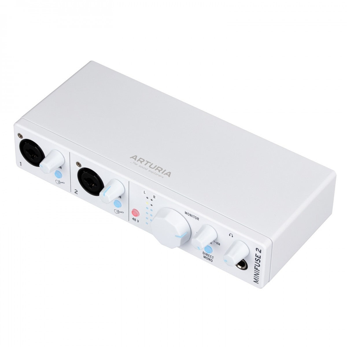 Arturia MiniFuse 2 USB Audio Interface, White