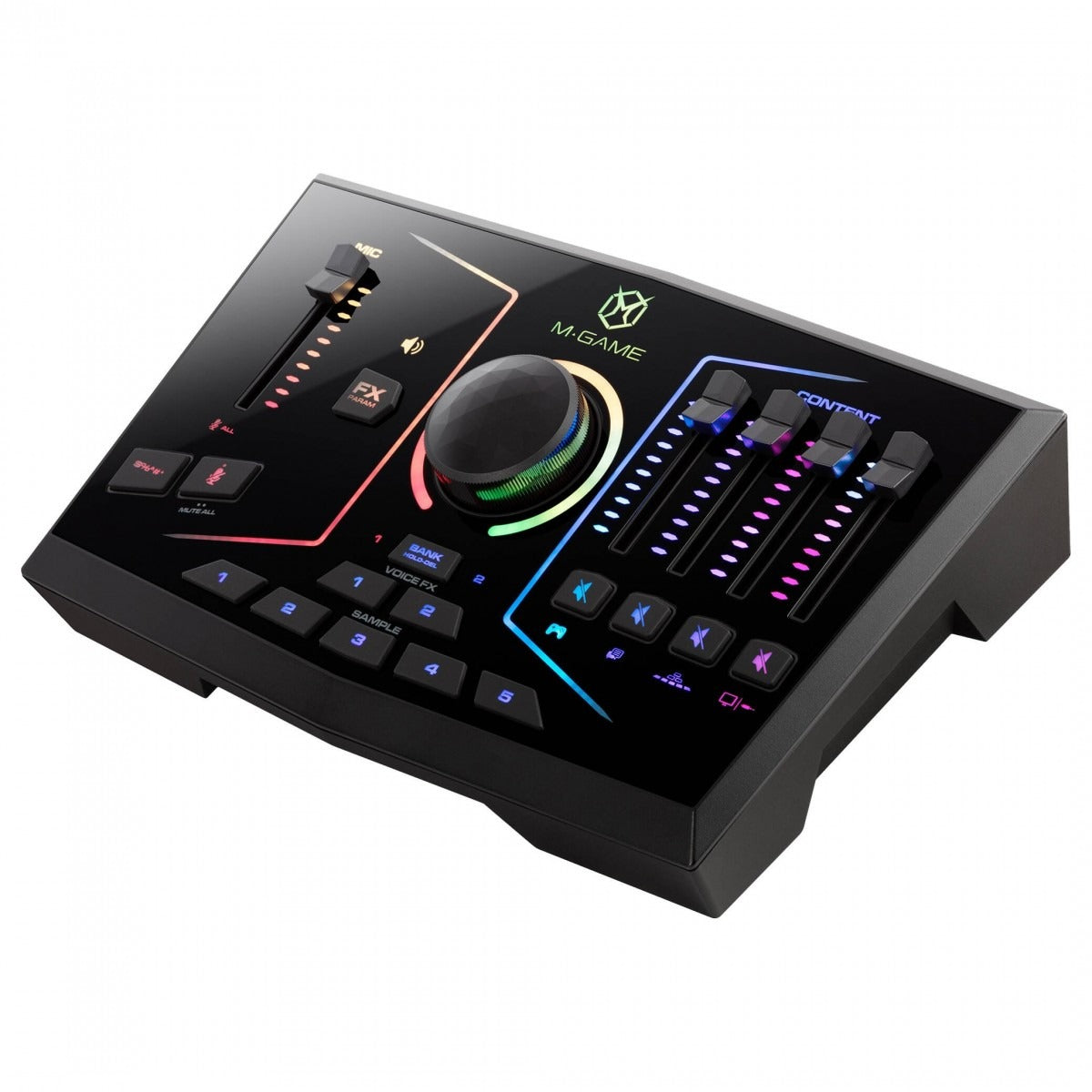 M-AUDIO M-GAME RGB Dual USB Streaming Gaming Audio Interface