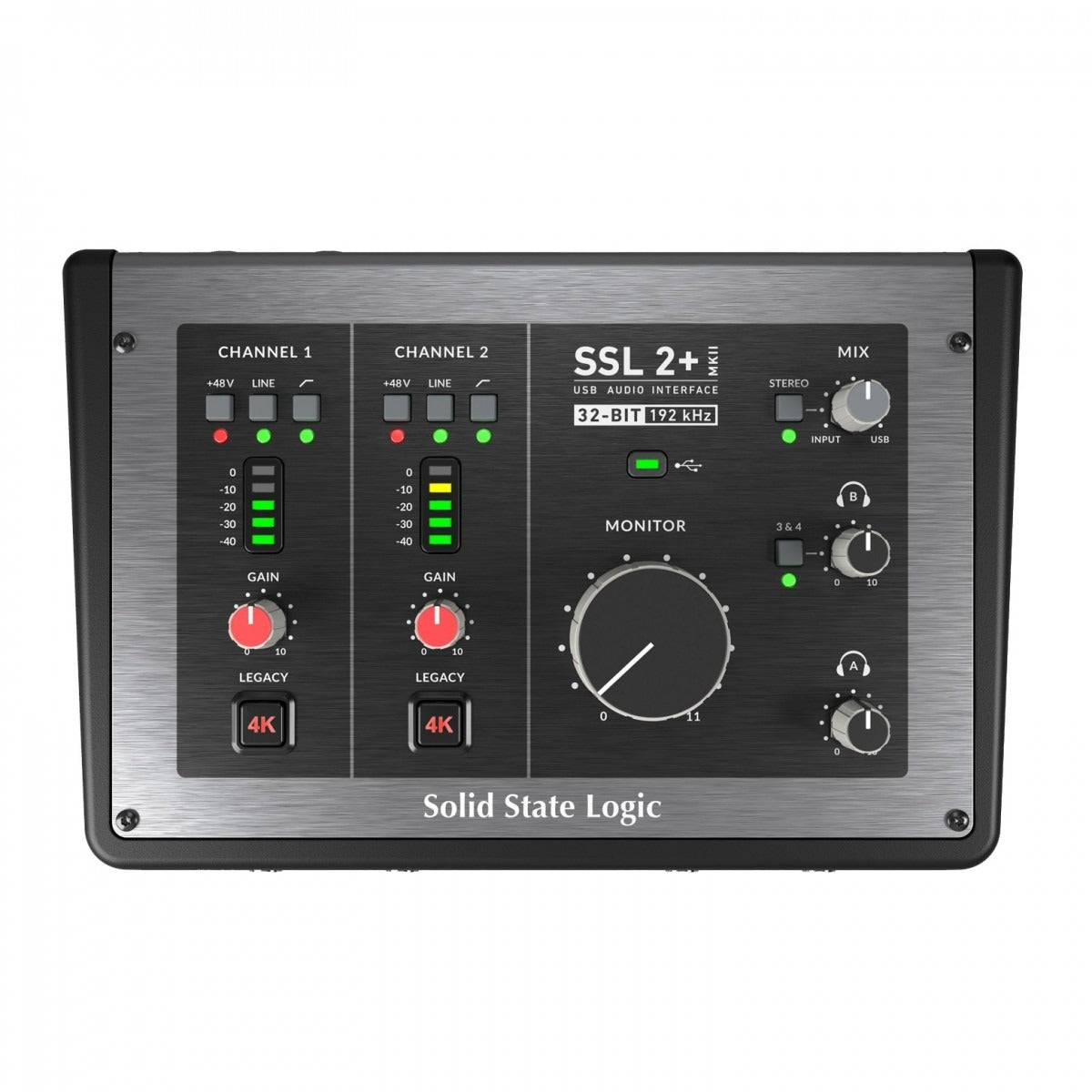 SSL 2+ MKII 2-Channel USB Audio Interface