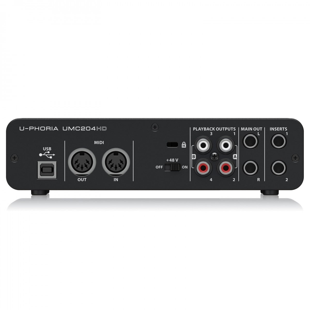 Behringer U-PHORIA UMC204HD USB Audio Interface