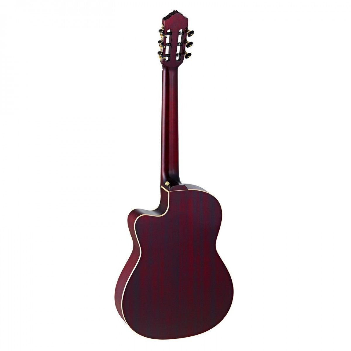 Ortega RCE138-T4STR Electro Nylon String, Stained Red