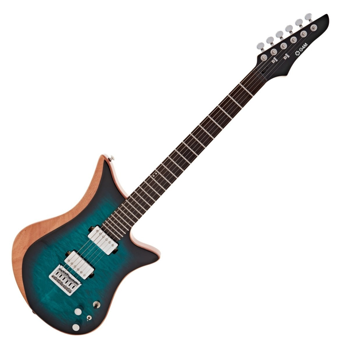 255 Deluxe Electric Guitar, Kingfisher Burst