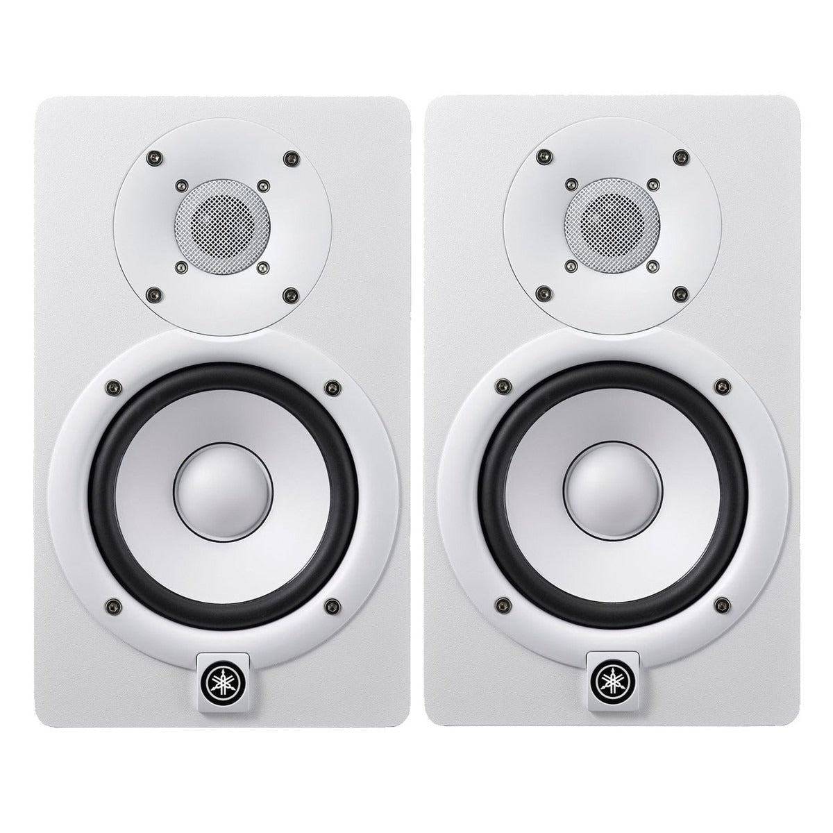 Yamaha HS5 Active Studio Monitors Pair, White