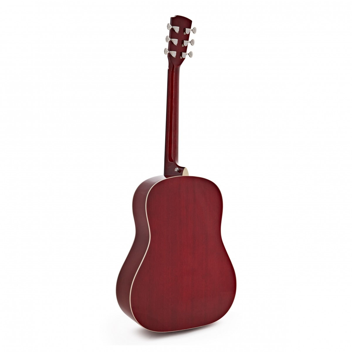 Hartwood Artiste Dreadnought Acoustic Guitar, Red - Nearly New