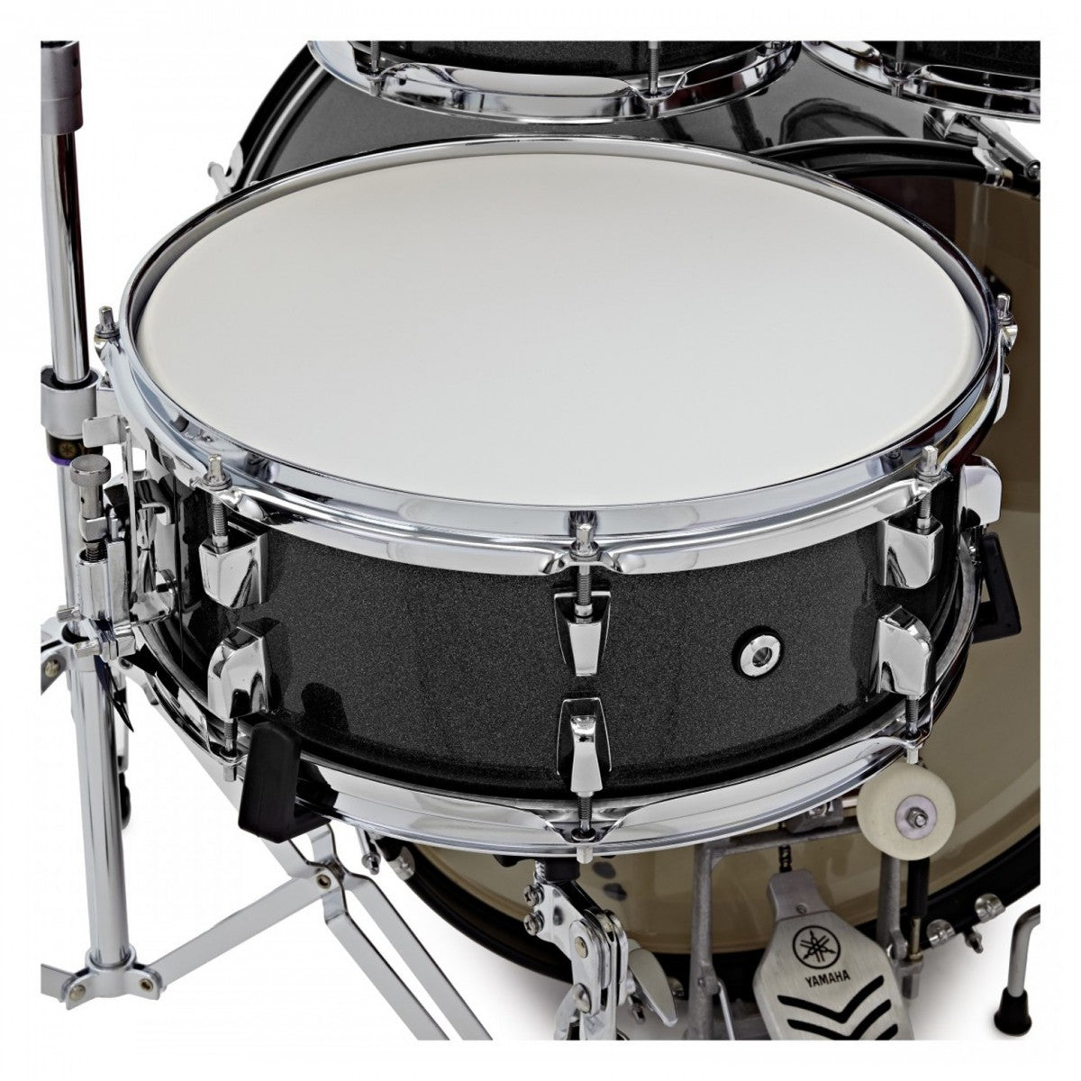 Yamaha Rydeen 22" Drum Kit w/Cymbals, Black Glitter