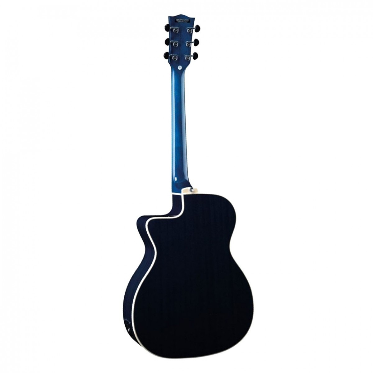 Electro Acoustic See Through Blue
