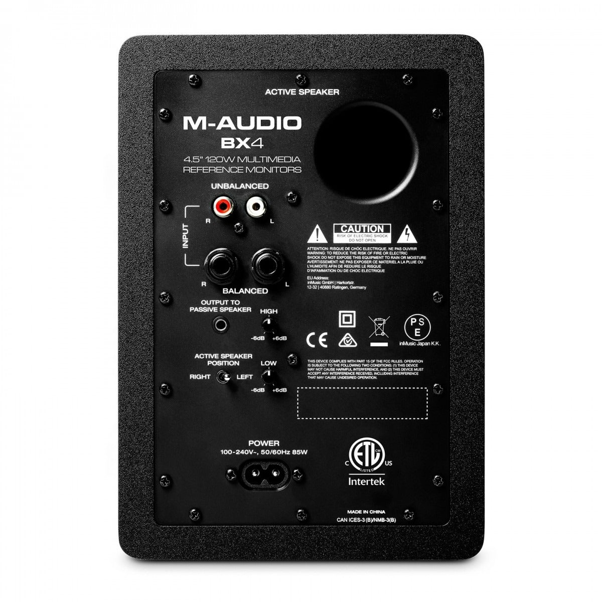 M-Audio BX4 Studio Monitor, Pair