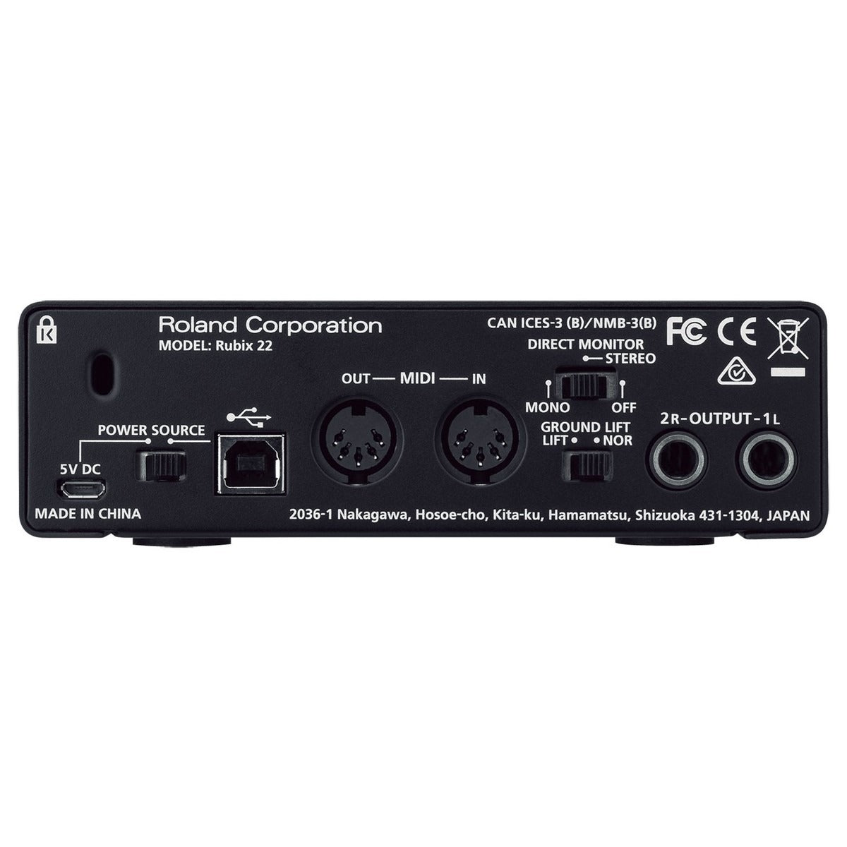 Roland Rubix22 USB Audio Interface