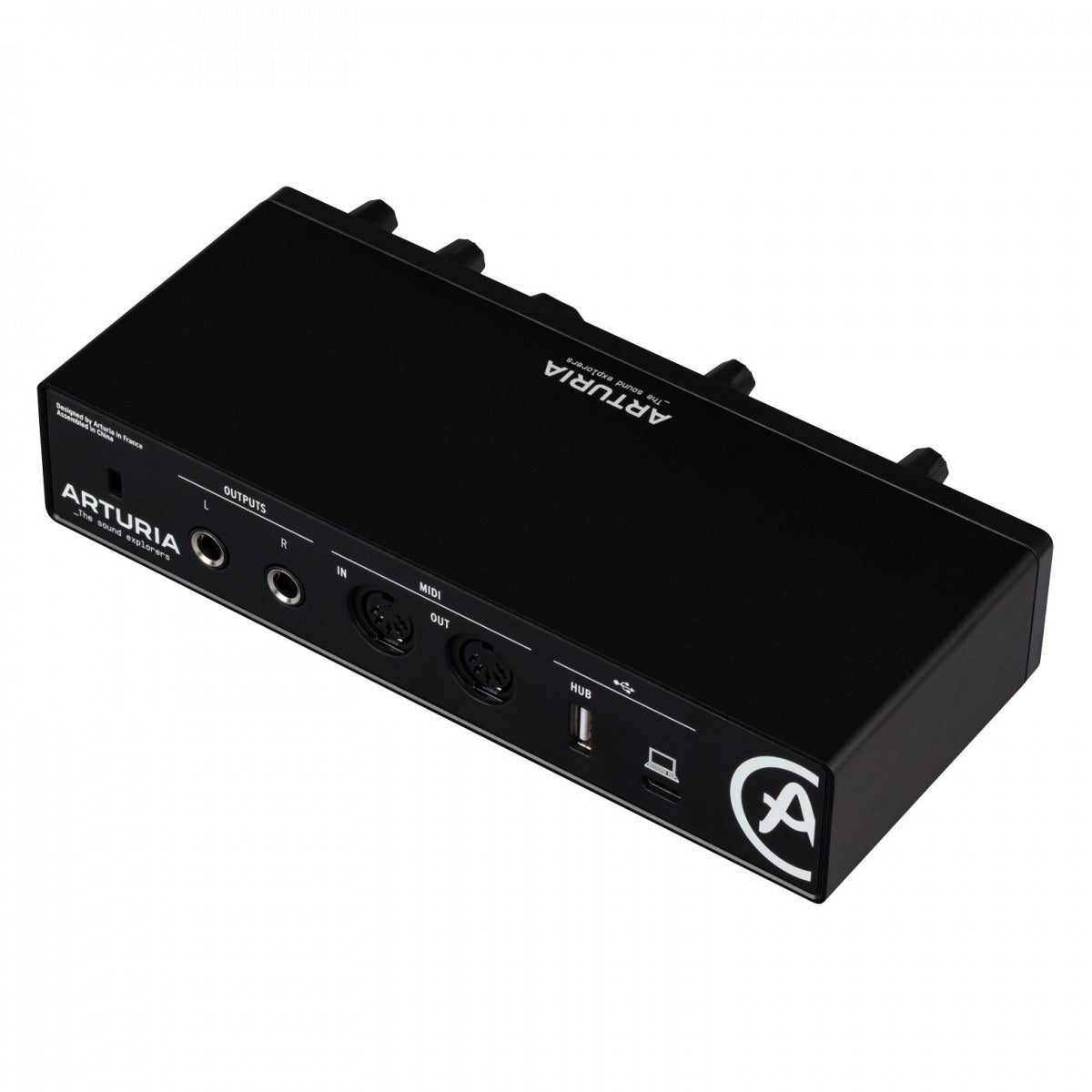 Arturia MiniFuse 2 USB Audio Interface, Black