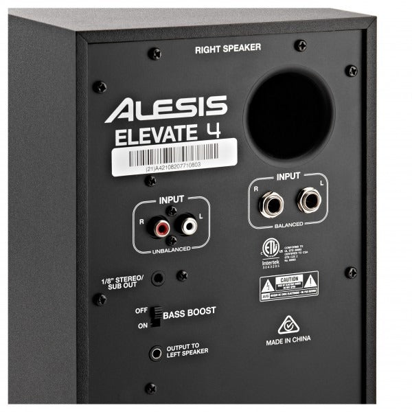 Alesis Elevate 4 Studio Monitors, Pair