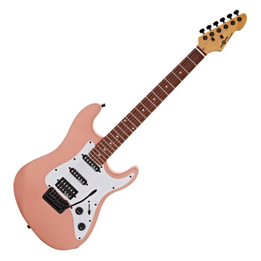 LA Select Modern Electric Guitar , Pink