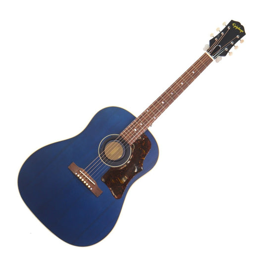 Epiphone J-45 All Solid Electro Acoustic Guitar, Aged Viper Blue