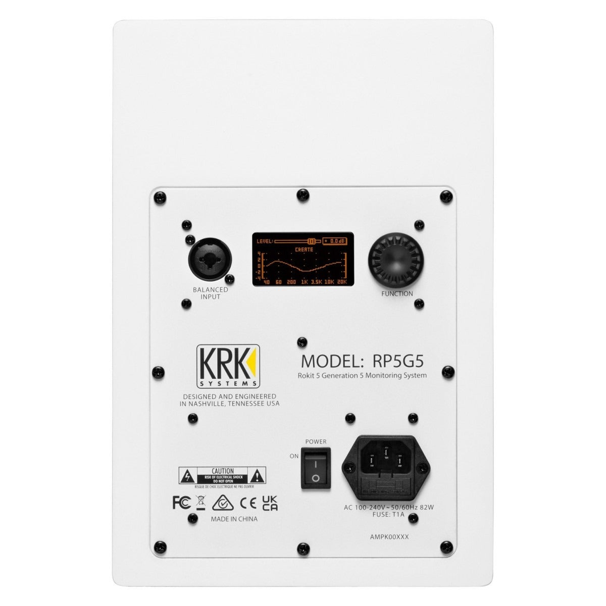 KRK ROKIT RP5 G5 Studio Monitor  White