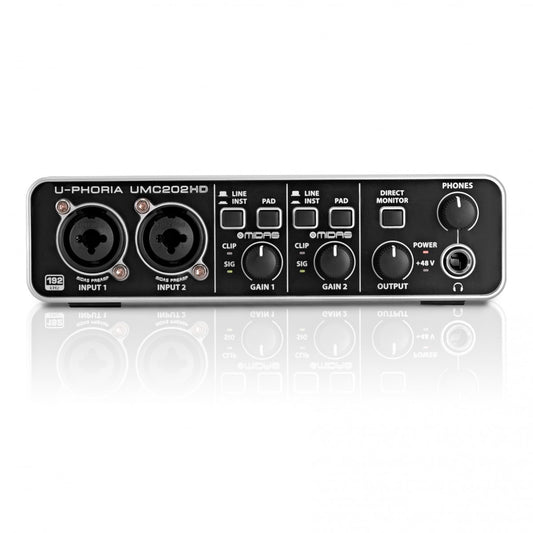 Behringer U-PHORIA UMC202HD USB Audio Interface