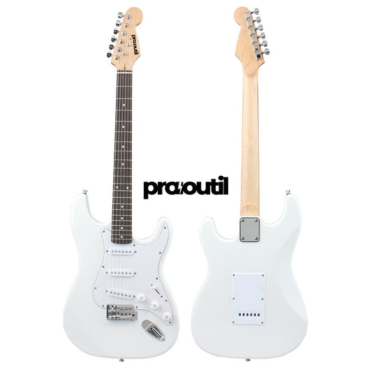 Electric Guitar White Guitar Set